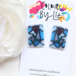 ENCHANTED ROSE - Midi Studs