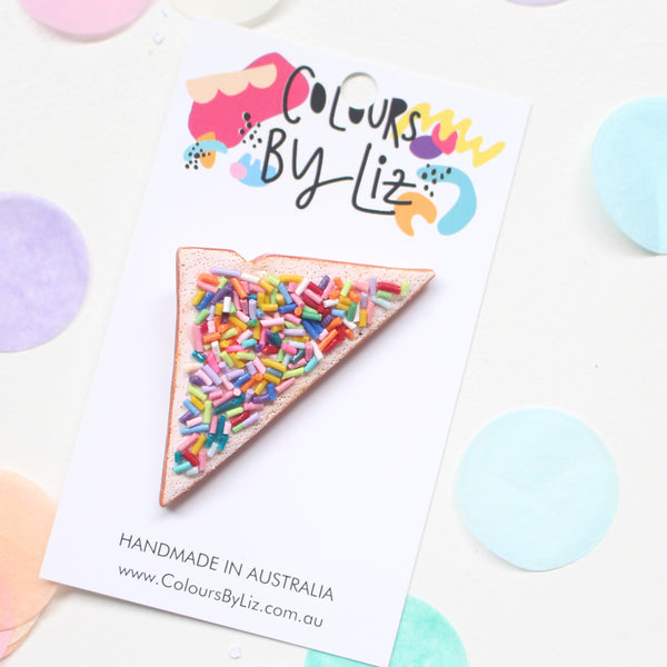 FAIRY BREAD - Brooch (2 sizes)