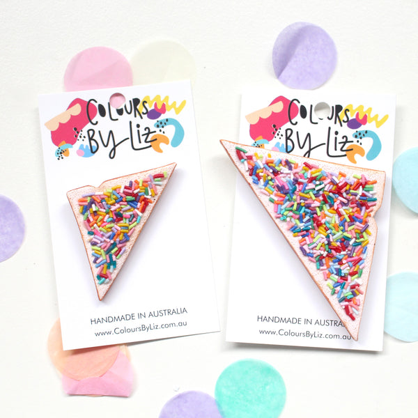 FAIRY BREAD - Brooch (2 sizes)