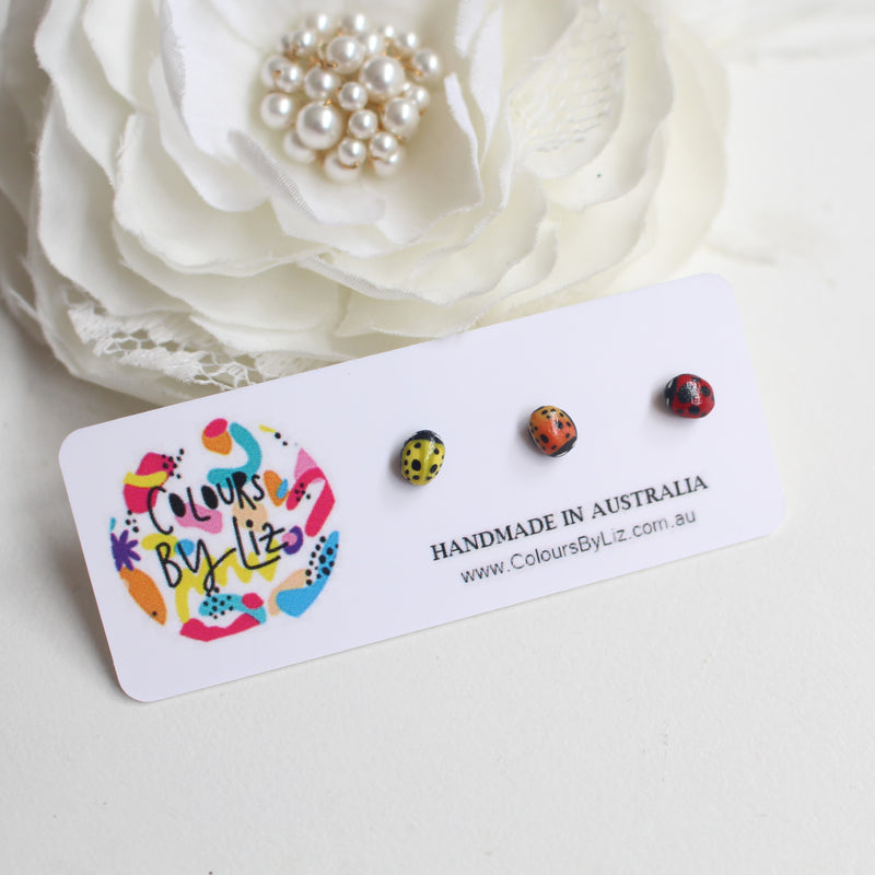 MINI LADYBUGS - Mini Studs