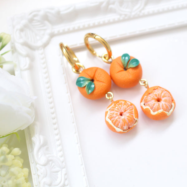 MANDARINS - Statement Dangles