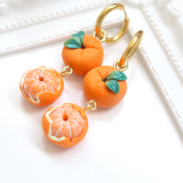 MANDARINS - Statement Dangles