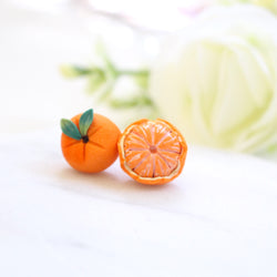 MANDARINS - Midi Studs (mismatched)