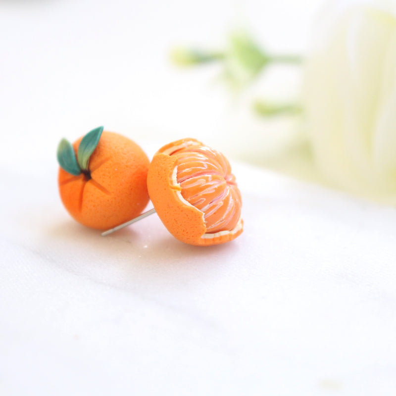 MANDARINS - Midi Studs (mismatched)