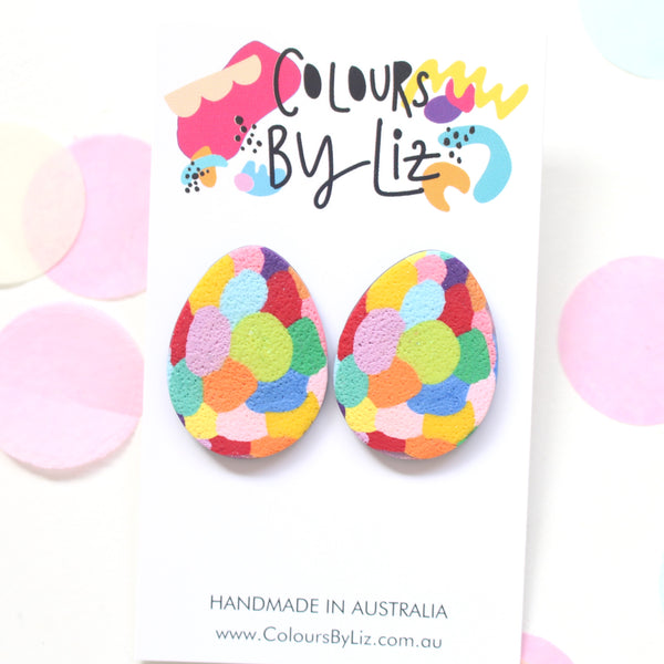 COLOUR ME HAPPY - Easter Egg Studs