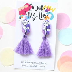 POP ART - Mini Tassel Dangles