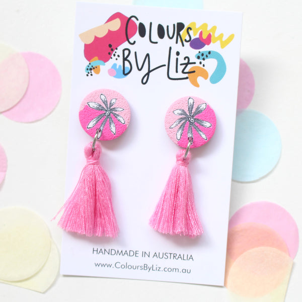 POP ART - Mini Tassel Dangles