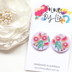 GUM BLOSSOMS - Statement Studs/ Dangles