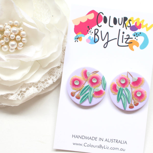 GUM BLOSSOMS - Statement Studs/ Dangles