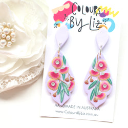 GUM BLOSSOMS - Scallop Dangles