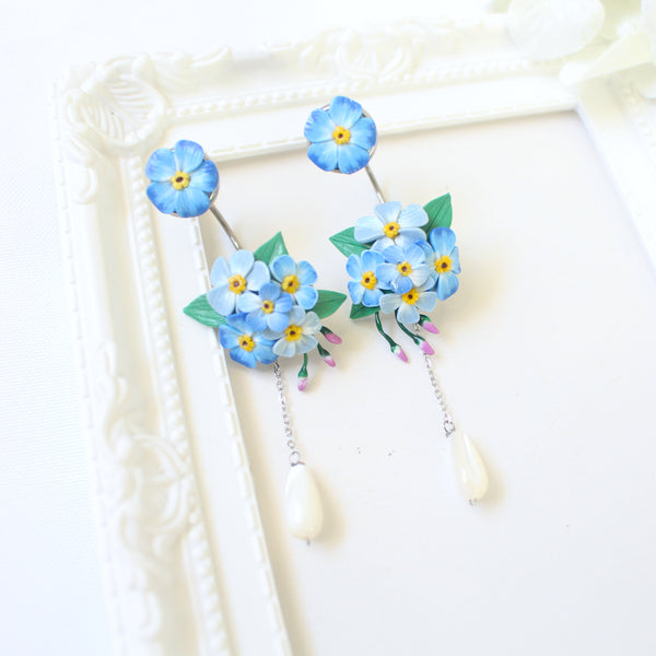 FORGET ME NOT - 4-in-1 Convertible Statement Dangles