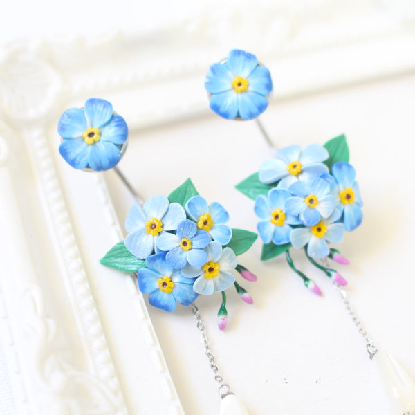 FORGET ME NOT - 4-in-1 Convertible Statement Dangles