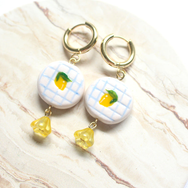 LEMONS - Ceramic Inspired Midi Dangles