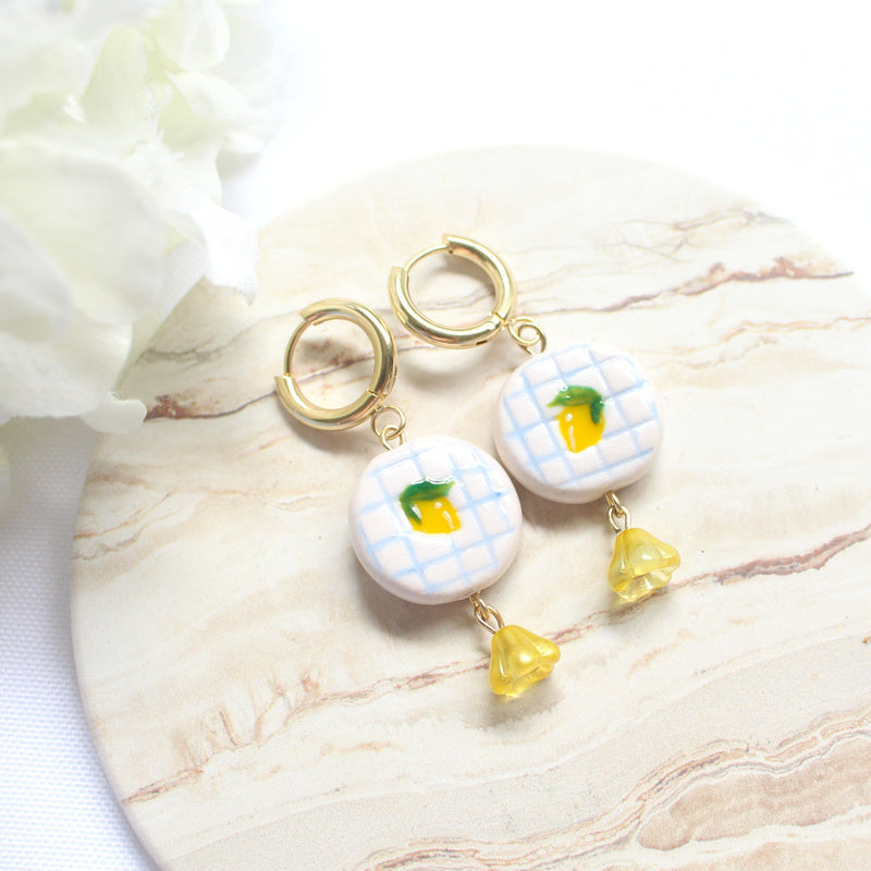 LEMONS - Ceramic Inspired Midi Dangles