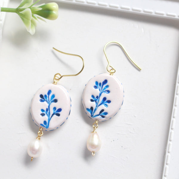 FLORALS - Ceramic Inspired Midi Dangles
