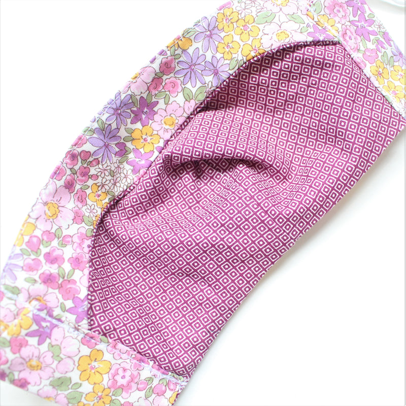 KATHERINE BY KATHERINE - Fabric Face Mask (Pink Florals)